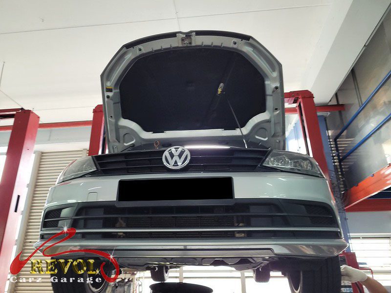 Misfire diagnostics on the Volkswagen Jetta pointing to the ignition side.