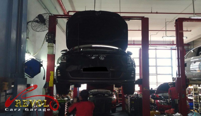 The old ABS sensor removed from the hub.