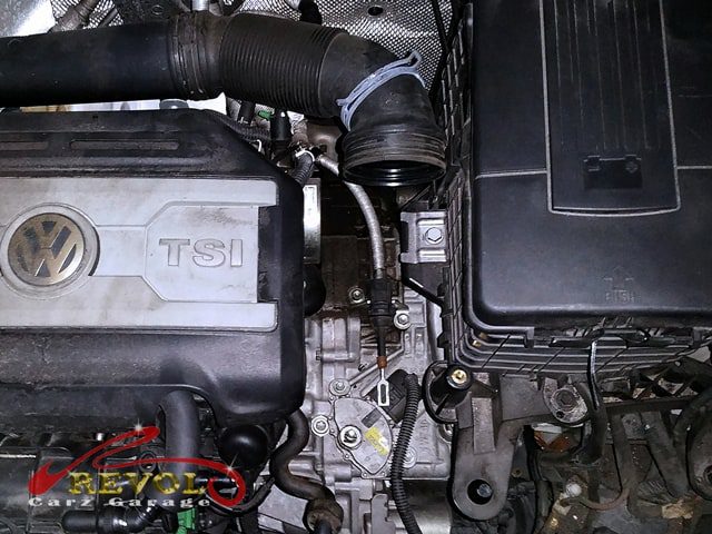 The transmission checked thoroughly before any repair.