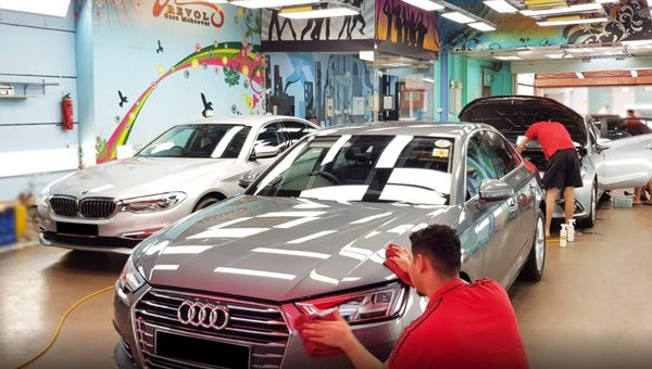 Revol Carz Makeover Toh Guan outlet exterior at Enterprise Hub