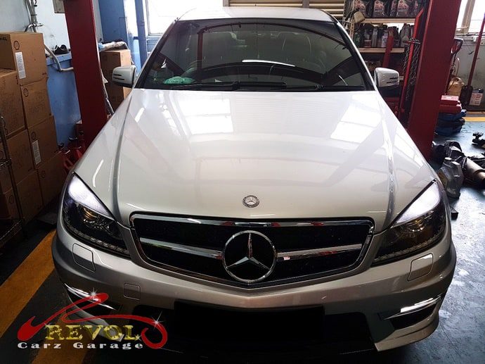 Mercedes S350 air-matic broken pipe repair