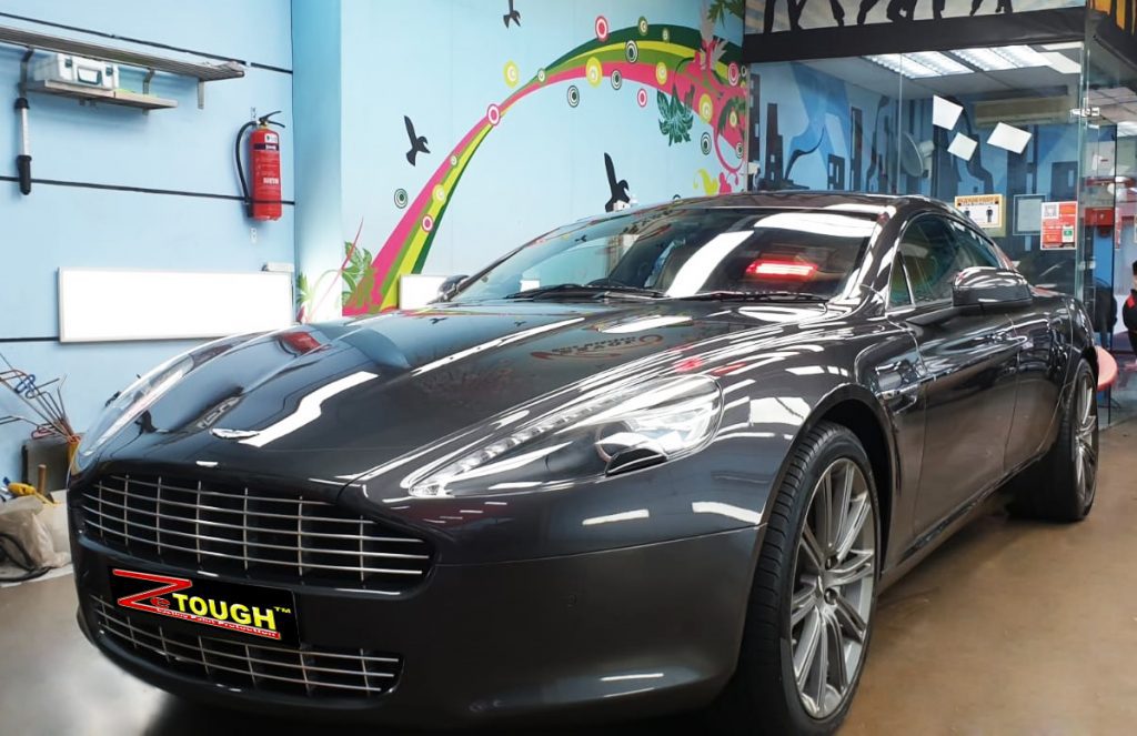 Aston Martin Rapide, sealed with ZeTough Ceramic at Revol Carz.