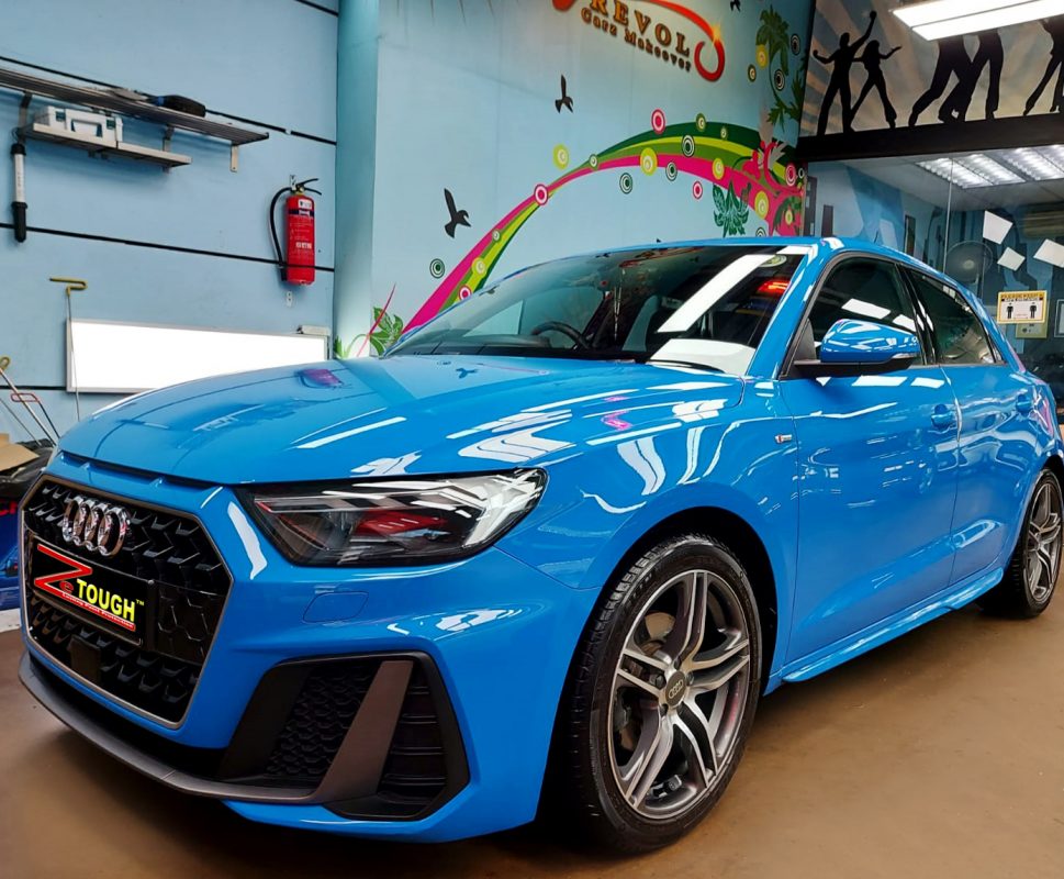 Audi A1, sealed with ZeTough Ceramic at Revol Carz.