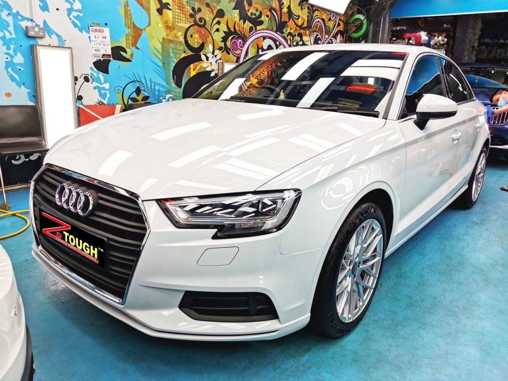 Audi A3, sealed with ZeTough Ceramic at Revol Carz.