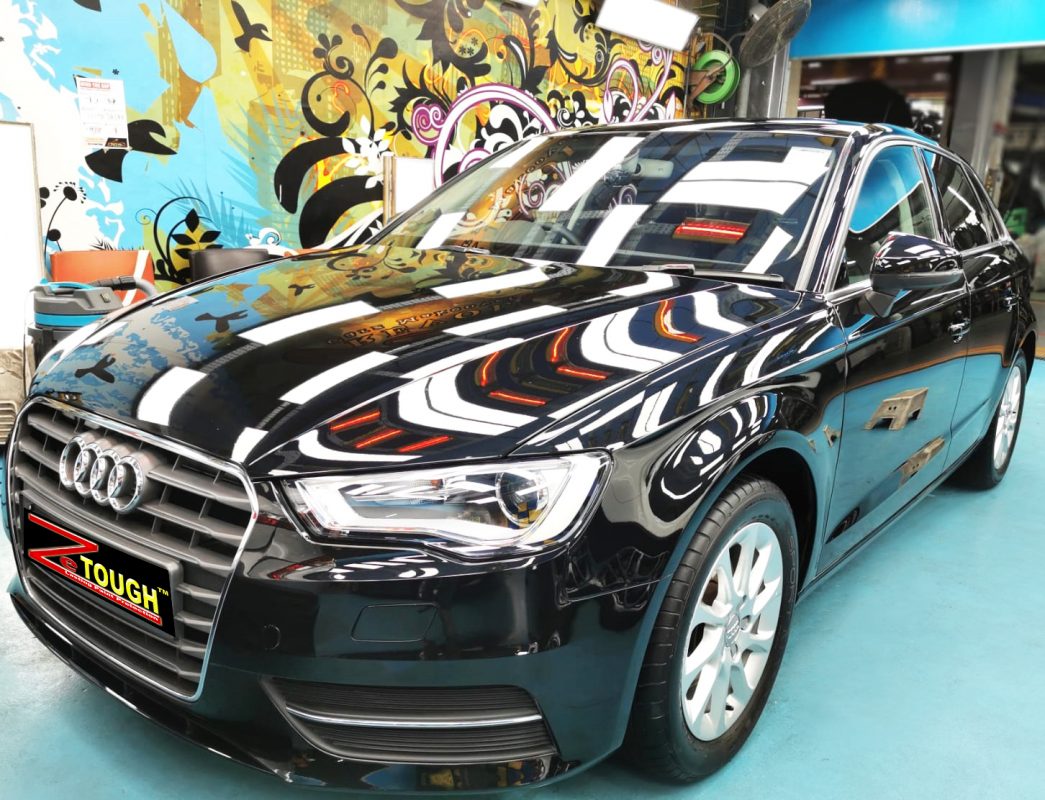 Audi A3, sealed with ZeTough Ceramic at Revol Carz.