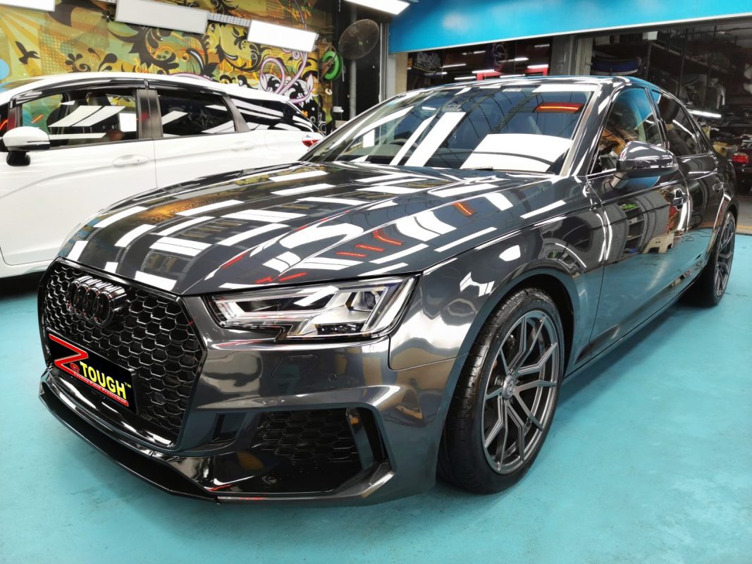 Audi A4, sealed with ZeTough Ceramic at Revol Carz.