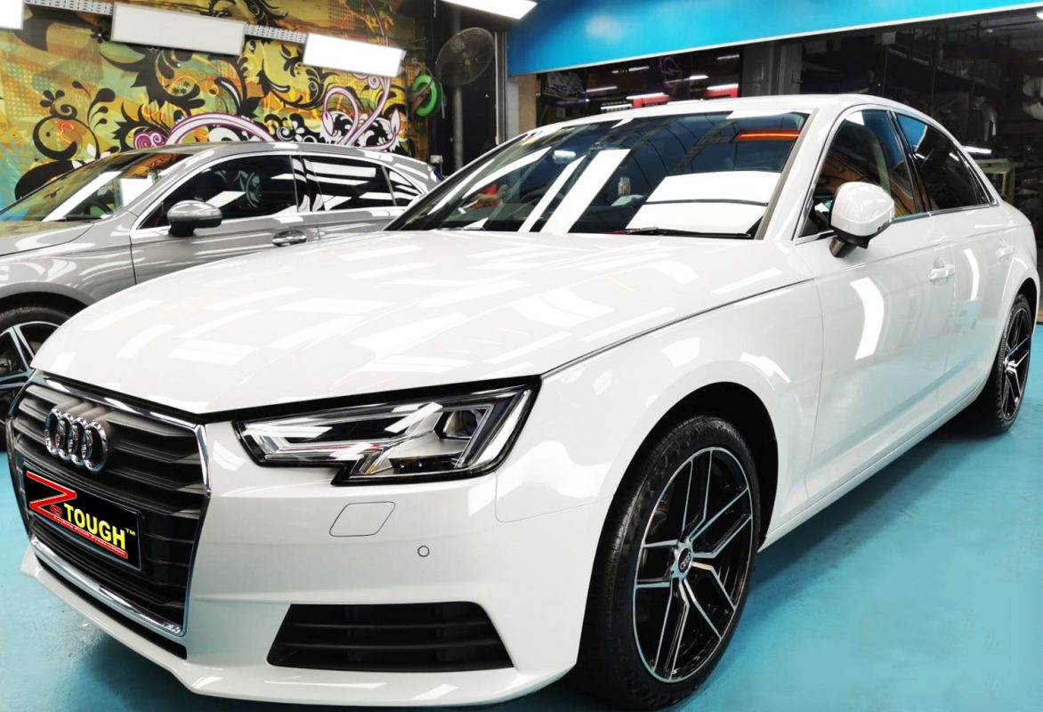Audi A4, sealed with ZeTough Titanium at Revol Carz.