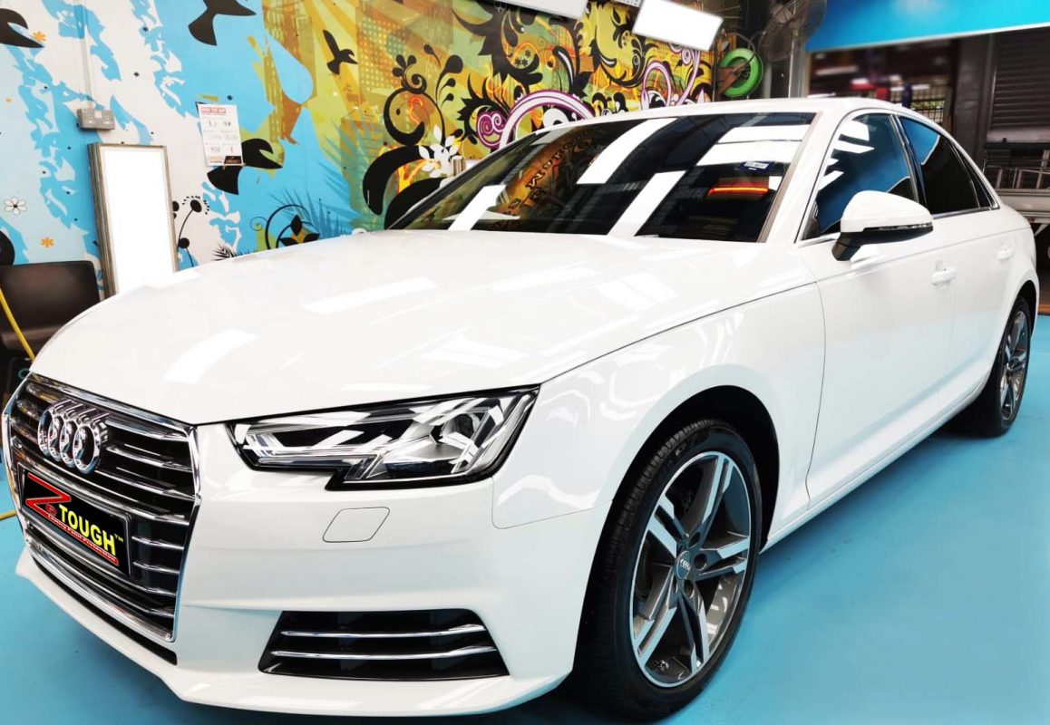 Audi A4, sealed with ZeTough Ceramic at Revol Carz.