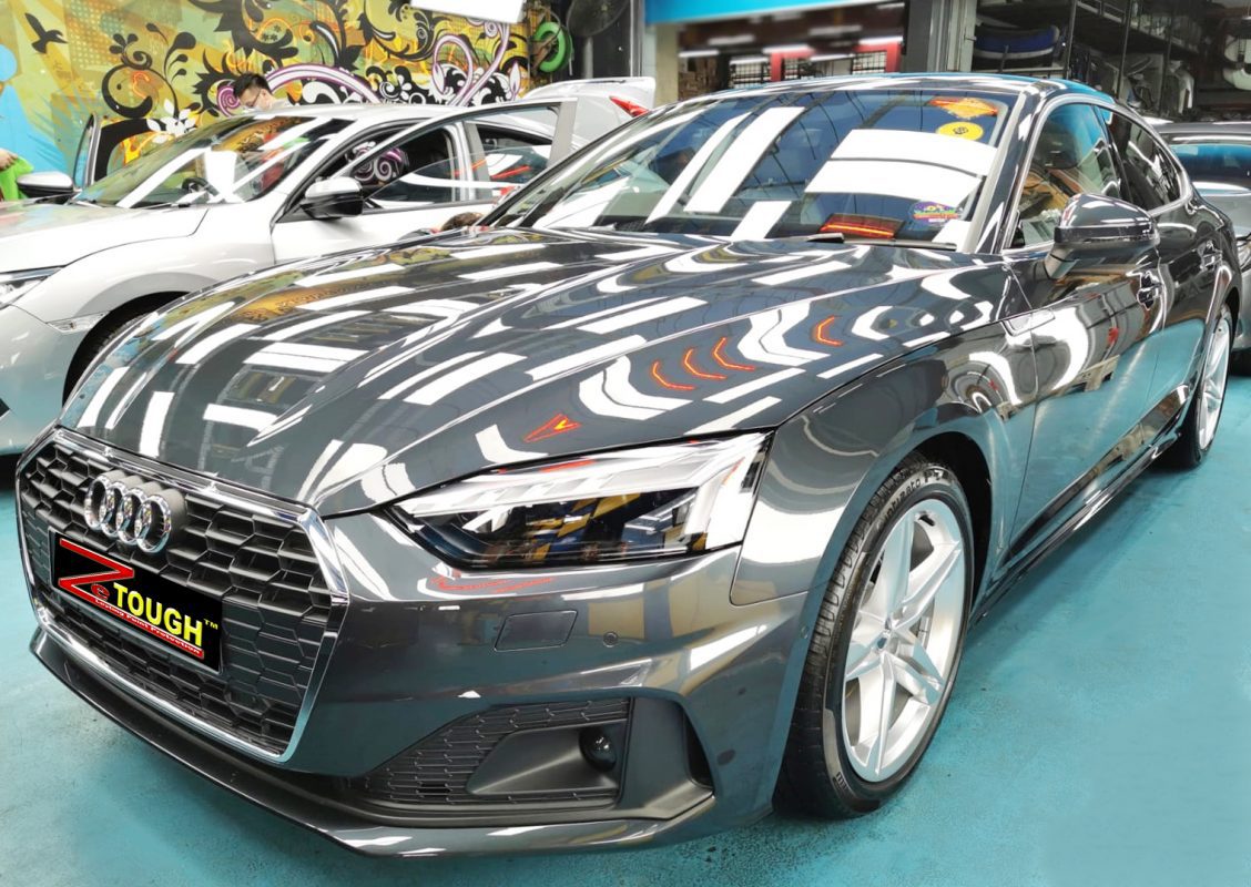Audi A5, sealed with ZeTough Ceramic at Revol Carz.