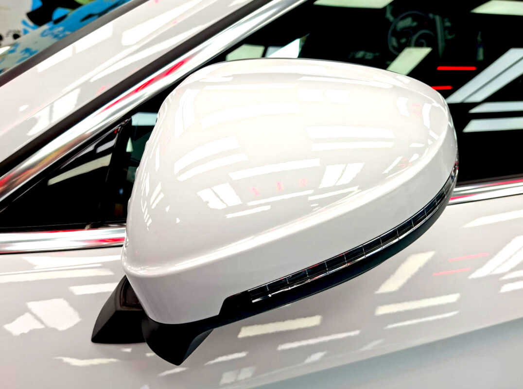 Detailed exterior of the Audi A5.