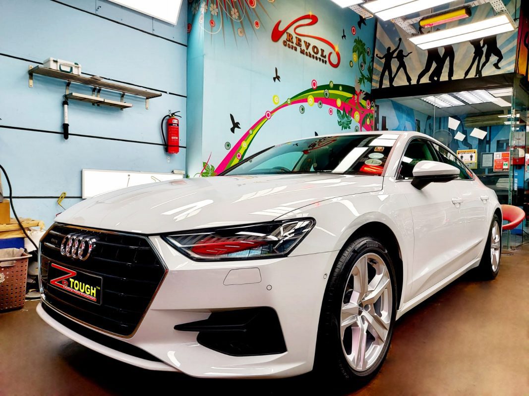 Audi A7, sealed with ZeTough Titanium at Revol Carz.