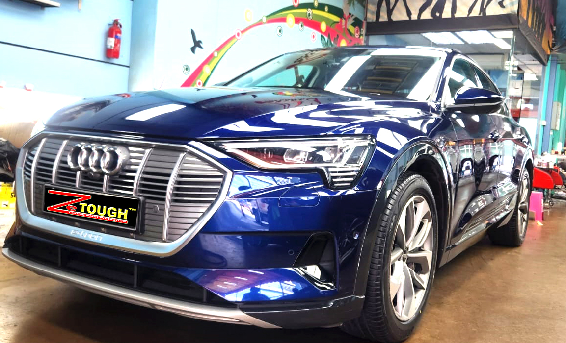 Audi e-tron, sealed with ZeTough Ceramic at Revol Carz.