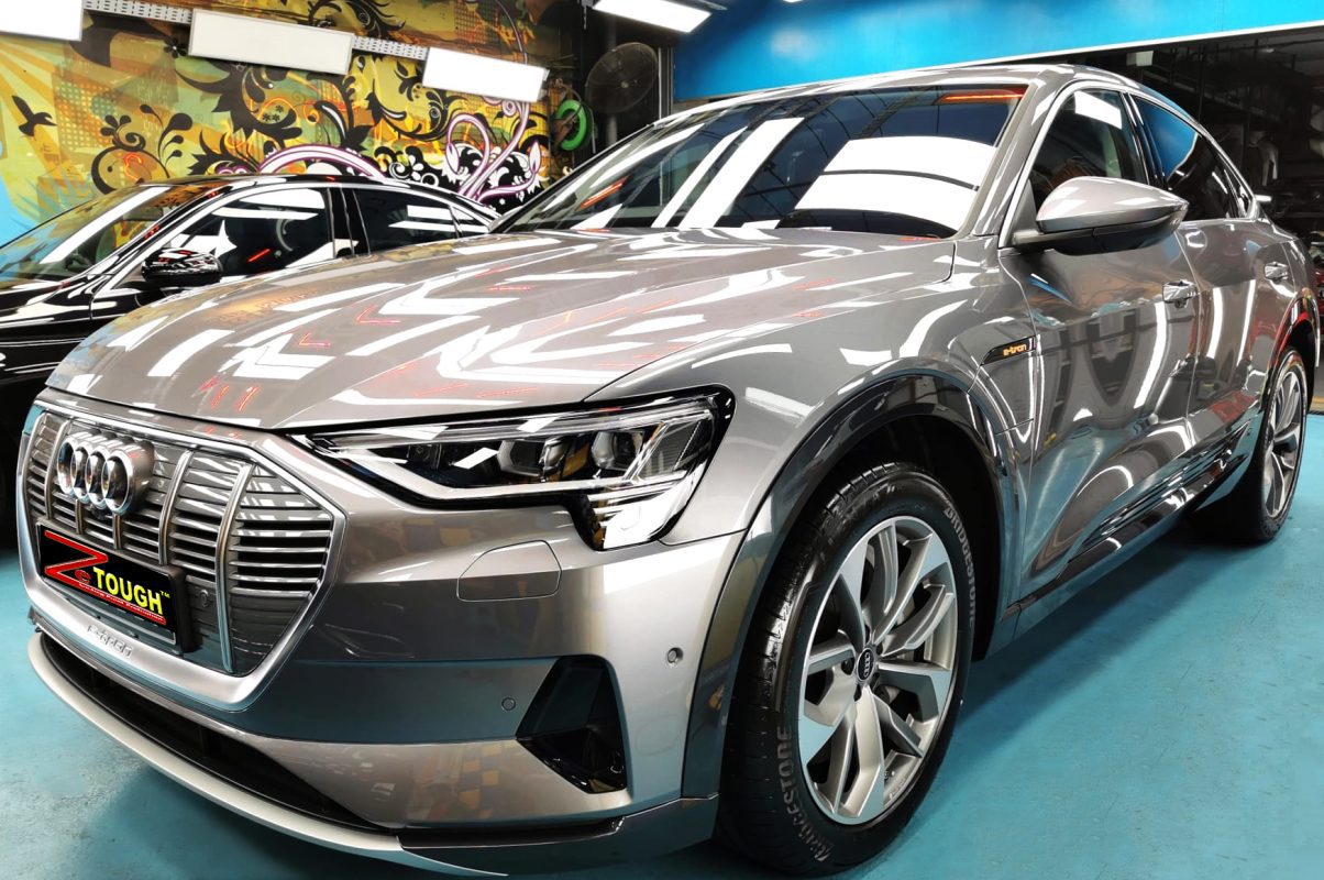 Audi e-tron, sealed with ZeTough Titanium at Revol Carz.