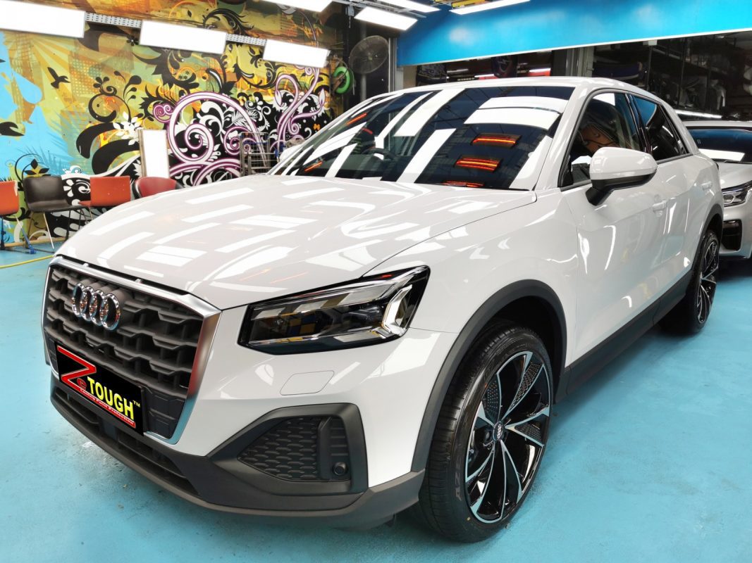 Audi Q2, sealed with ZeTough Ceramic at Revol Carz.