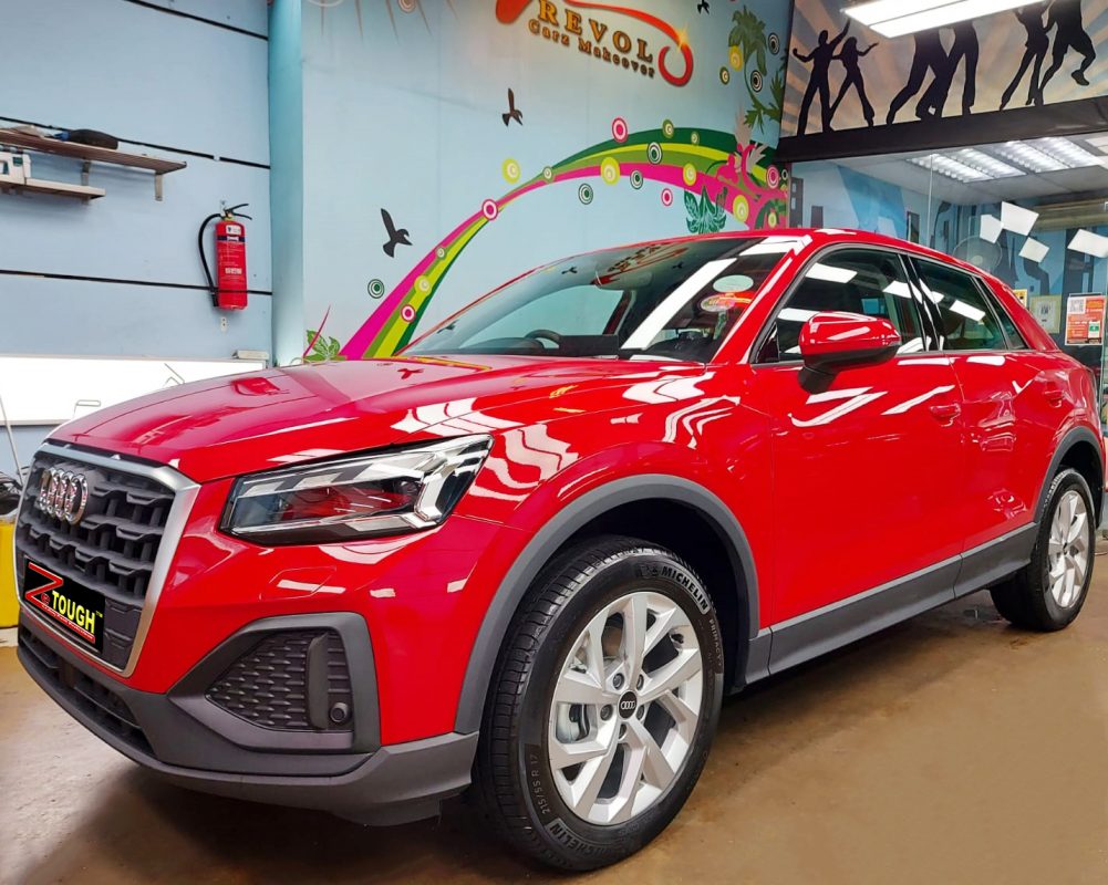 Audi Q2, sealed with ZeTough Ceramic at Revol Carz.