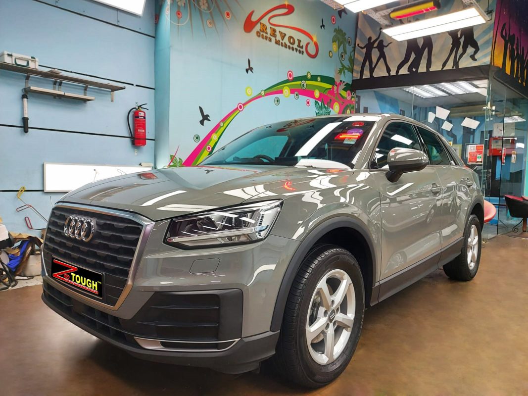 Audi Q2, sealed with ZeTough Ceramic at Revol Carz.
