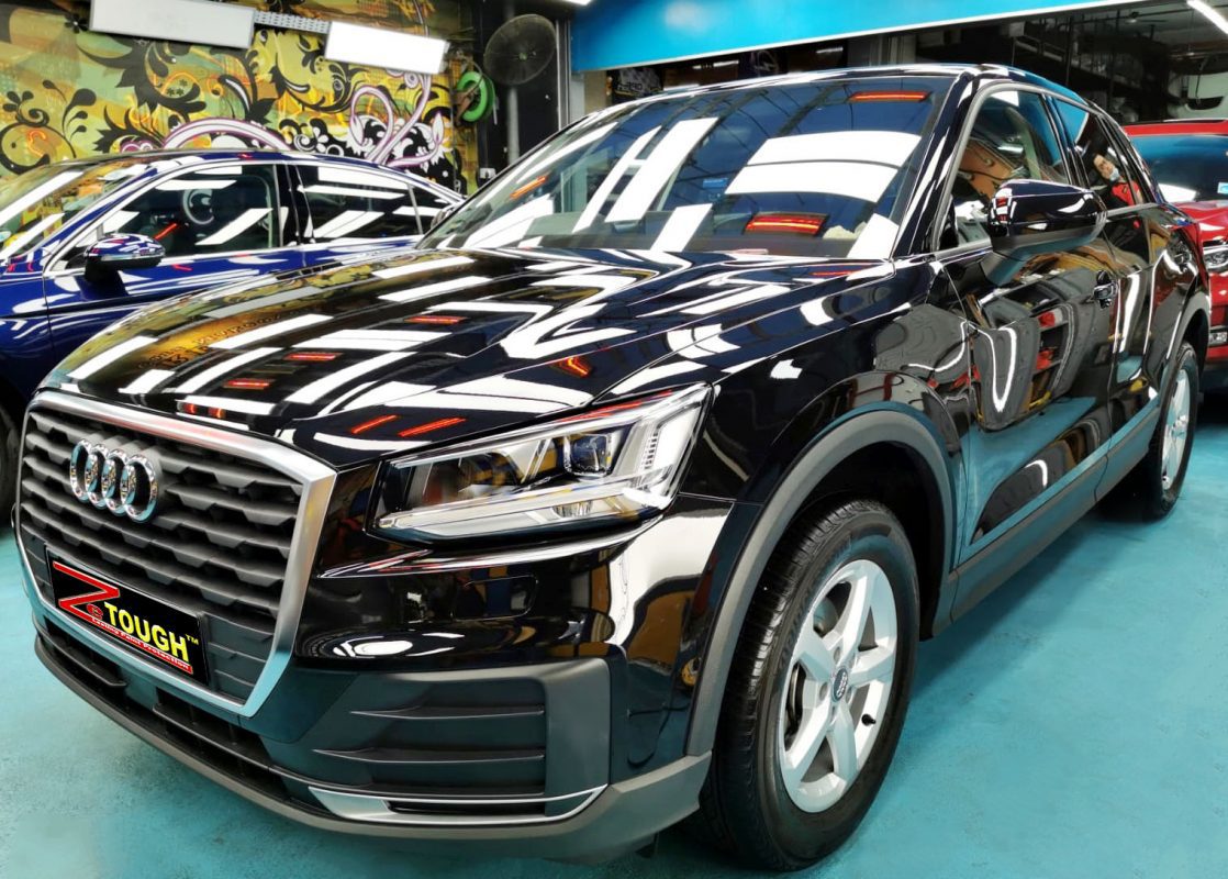 Audi Q2, sealed with ZeTough Ceramic at Revol Carz.
