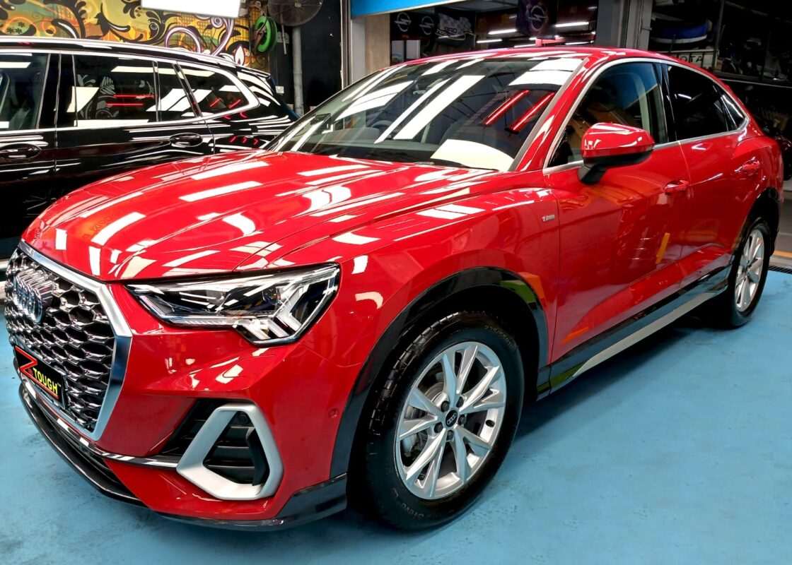 Audi Q3, sealed with ZeTough Ceramic at Revol Carz.