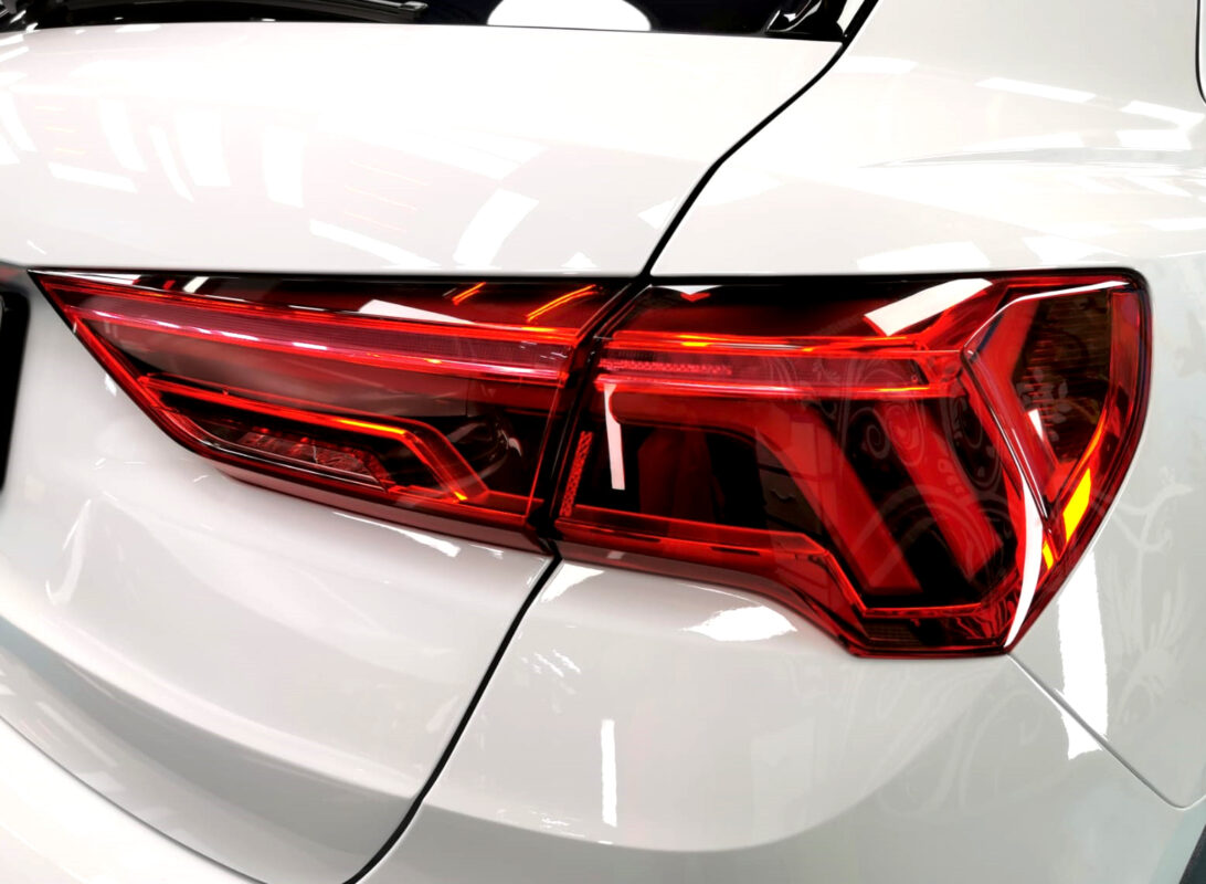 The Audi Q3 after its ZeTough coating.