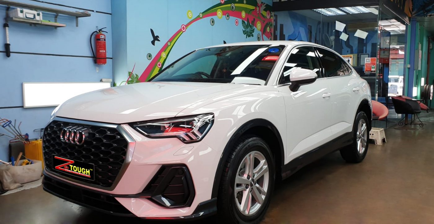 Audi Q3, sealed with ZeTough Titanium at Revol Carz.