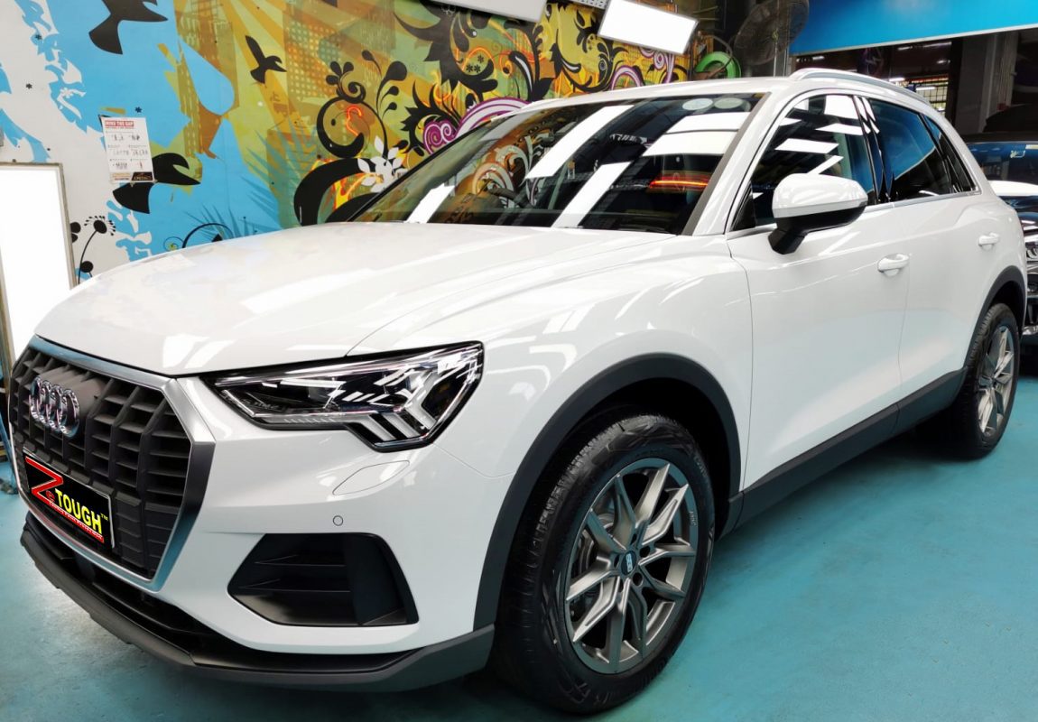 Audi Q3, sealed with ZeTough Ceramic at Revol Carz.