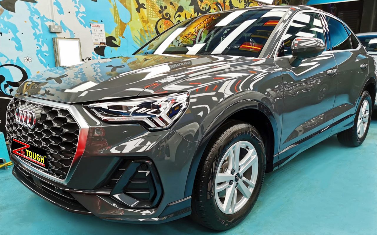Audi Q3 Sportback, sealed with ZeTough Titanium at Revol Carz.