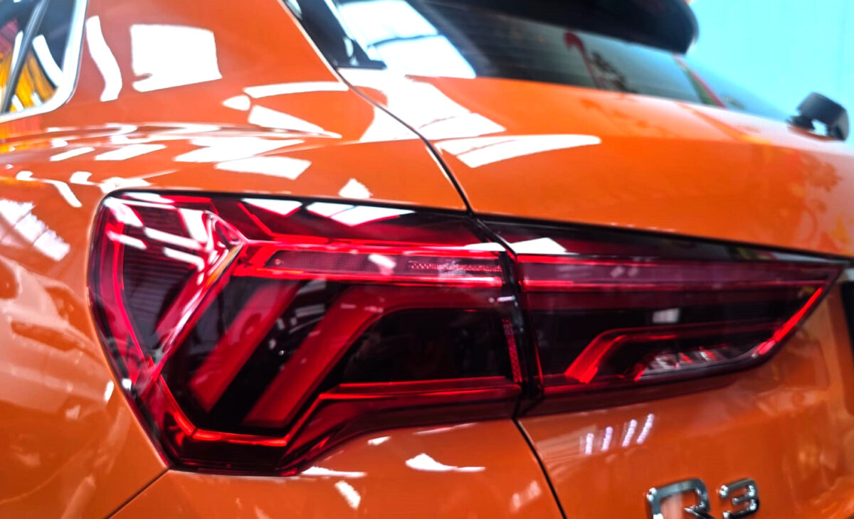 The Audi Q3 after its ZeTough coating.