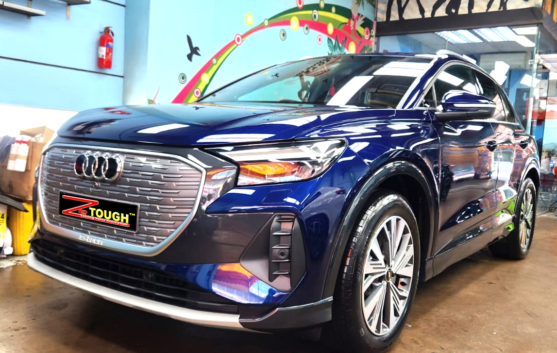 Audi Q4, sealed with ZeTough Ceramic at Revol Carz.