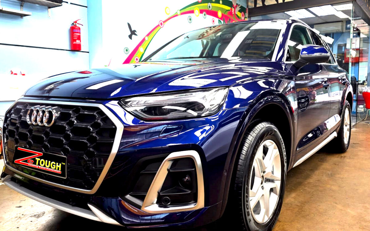 Audi Q5, sealed with ZeTough Ceramic at Revol Carz.