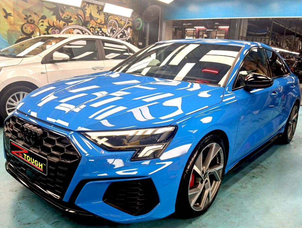 Audi S3, sealed with ZeTough Titanium at Revol Carz.