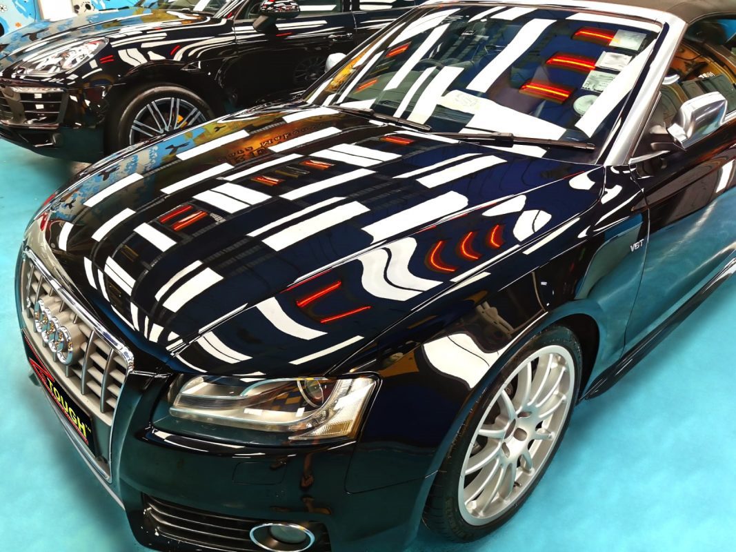 Audi S5, fully resprayed at Revol Carz.
