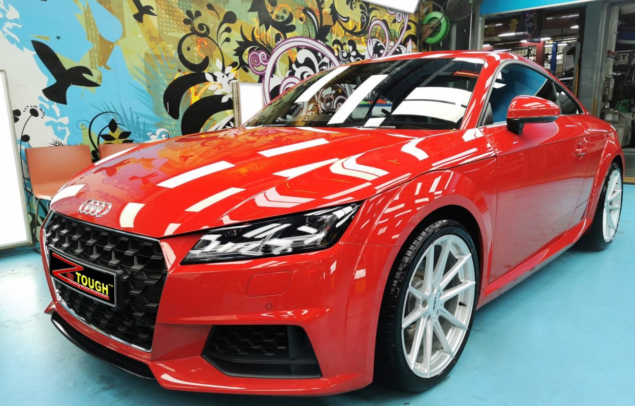 Audi TT Coupe, sealed with ZeTough Ceramic at Revol Carz.