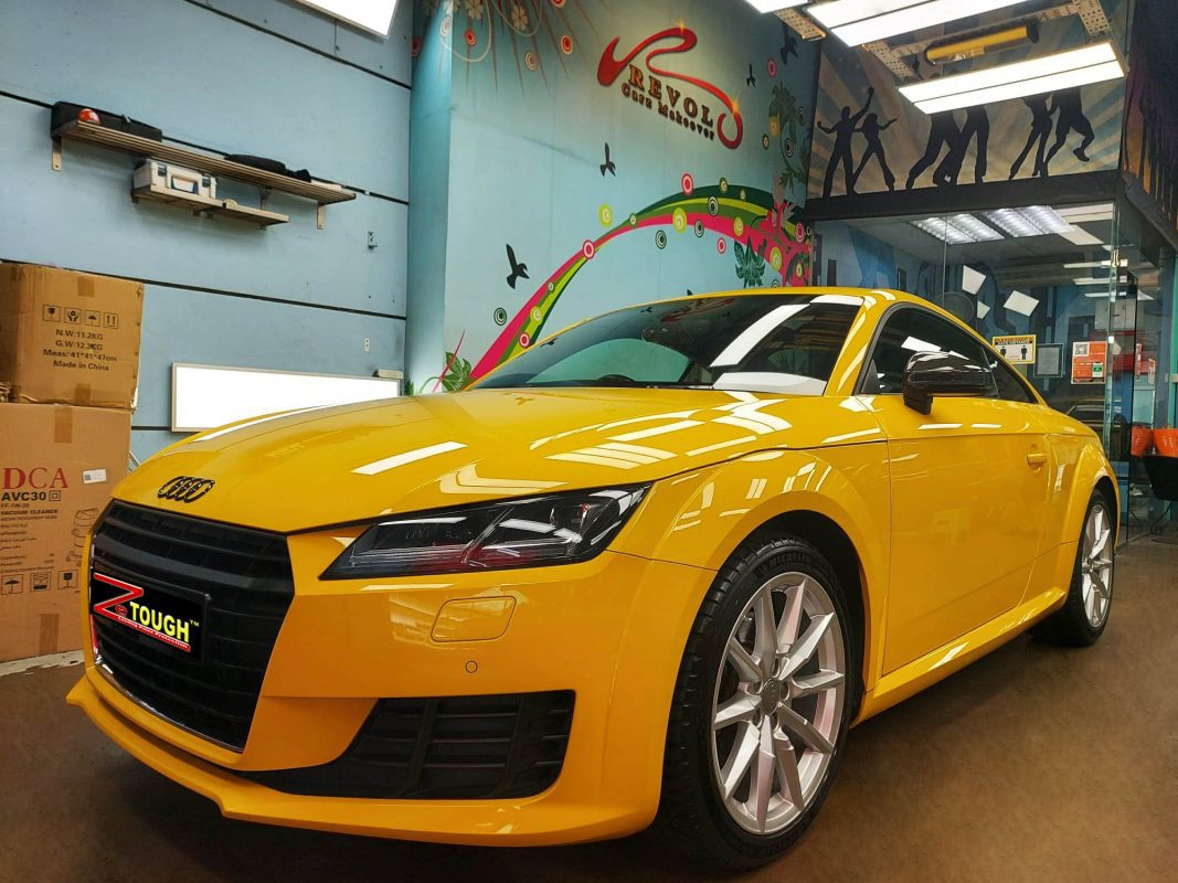 Audi TT, sealed with ZeTough Ceramic at Revol Carz.