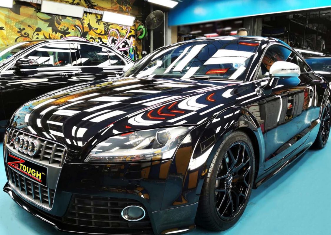 Audi TTS, sealed with ZeTough Ceramic at Revol Carz.