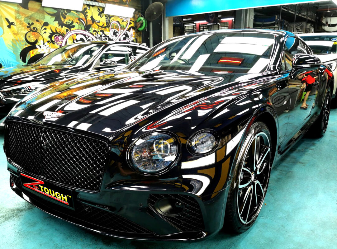 Bentley Continental, sealed with ZeTough Titanium at Revol Carz.