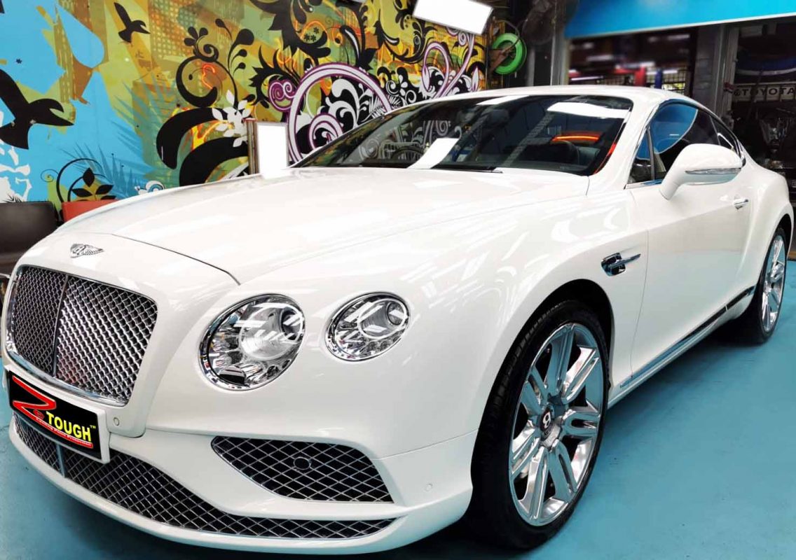 Bentley Continental, sealed with ZeTough Titanium at Revol Carz.