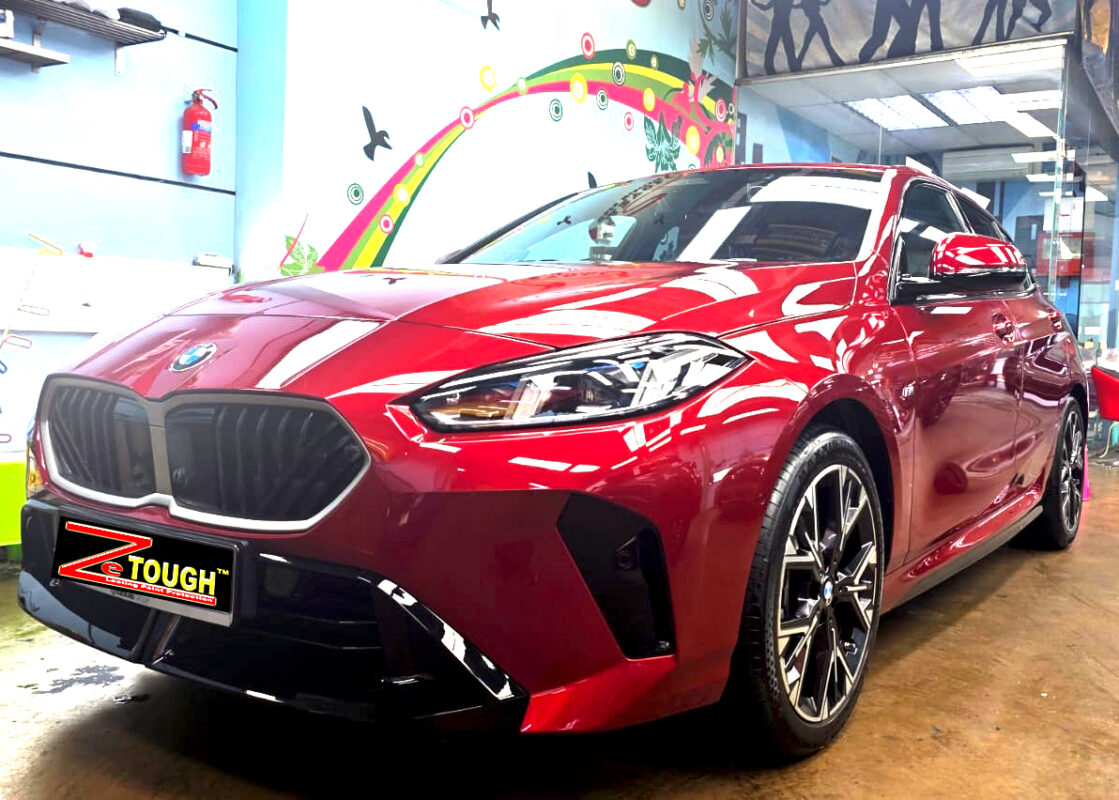 BMW 1 Series, sealed with ZeTough Ceramic at Revol Carz.