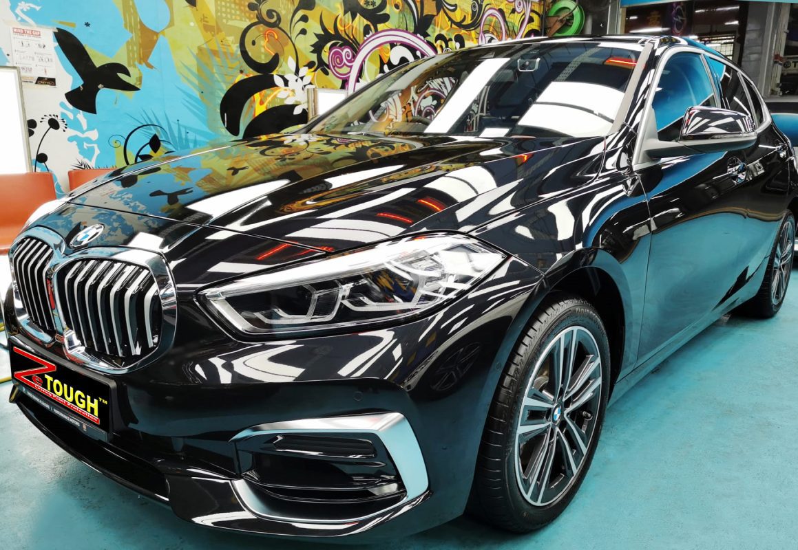 BMW 1 Series, sealed with ZeTough Titanium at Revol Carz.