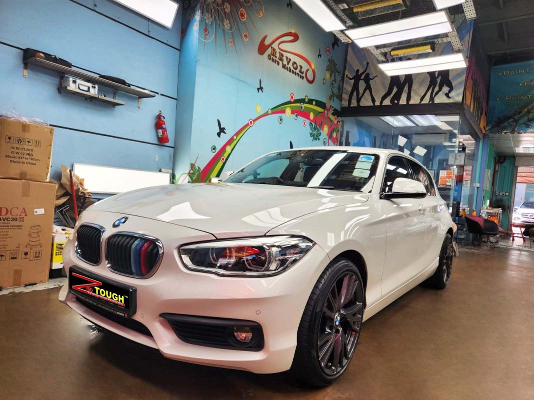 BMW 116d, sealed with ZeTough Ceramic at Revol Carz.