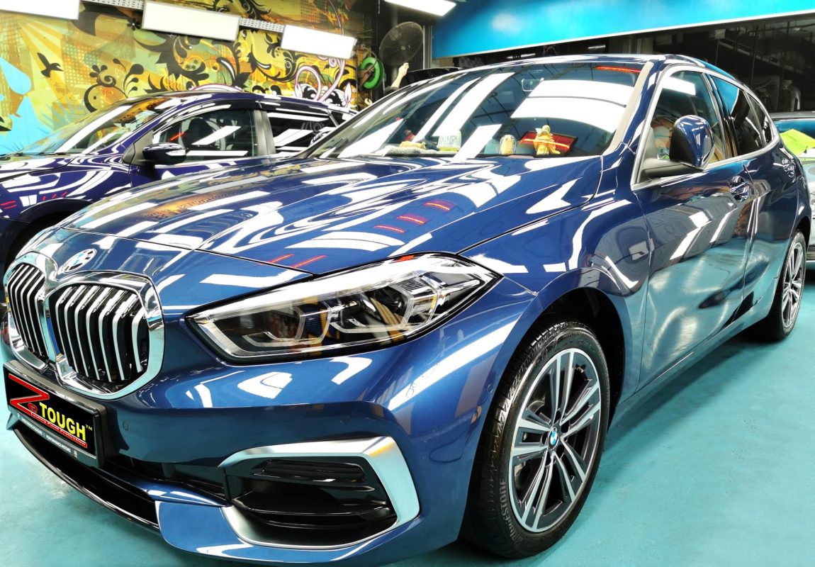 BMW 116i, sealed with ZeTough Ceramic at Revol Carz.