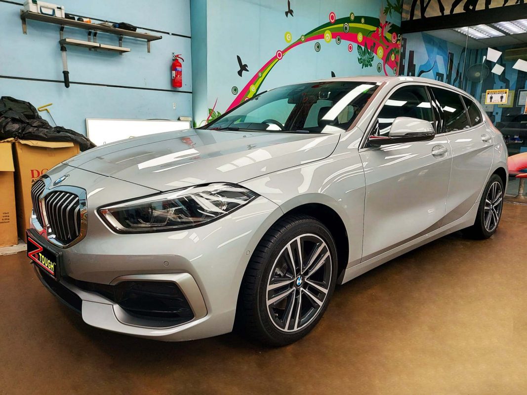 BMW 118, sealed with ZeTough Ceramic at Revol Carz.