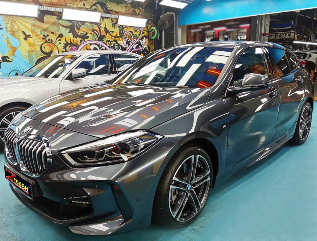 BMW 118i, sealed with ZeTough Ceramic at Revol Carz.