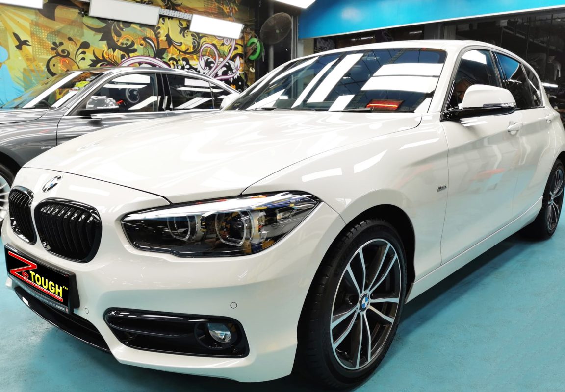 BMW 118i, sealed with ZeTough Ceramic at Revol Carz.