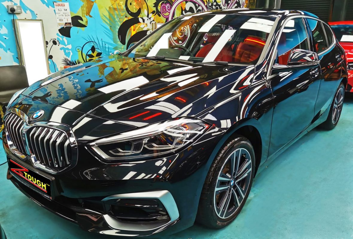 BMW 118i, sealed with ZeTough Titanium at Revol Carz.