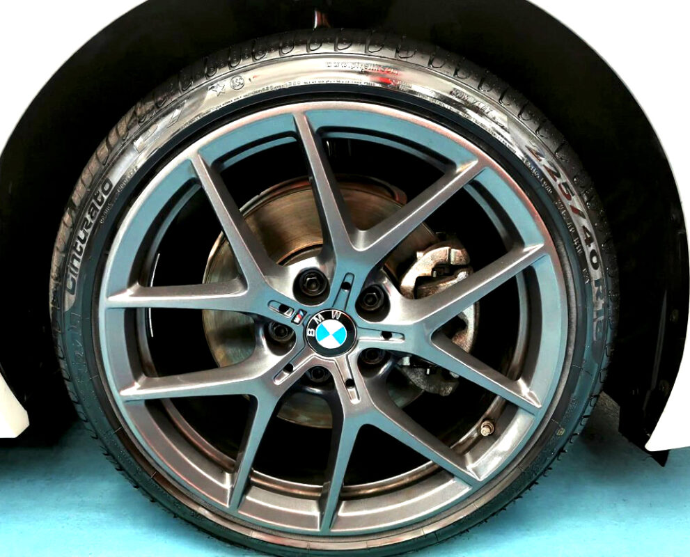 The BMW 2 Series, finished and ready for collection.