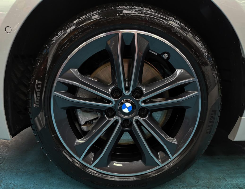 The BMW 2 Series, finished and ready for collection.