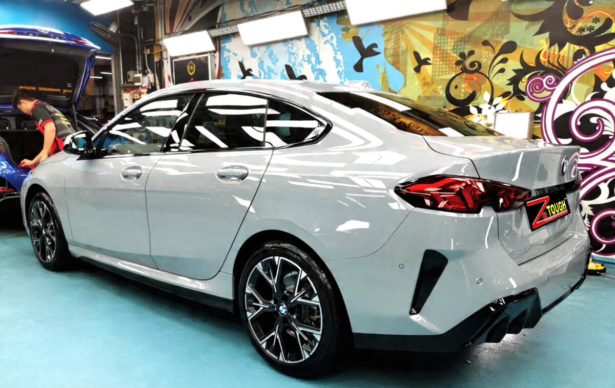 The BMW 2 Series after its ZeTough coating.