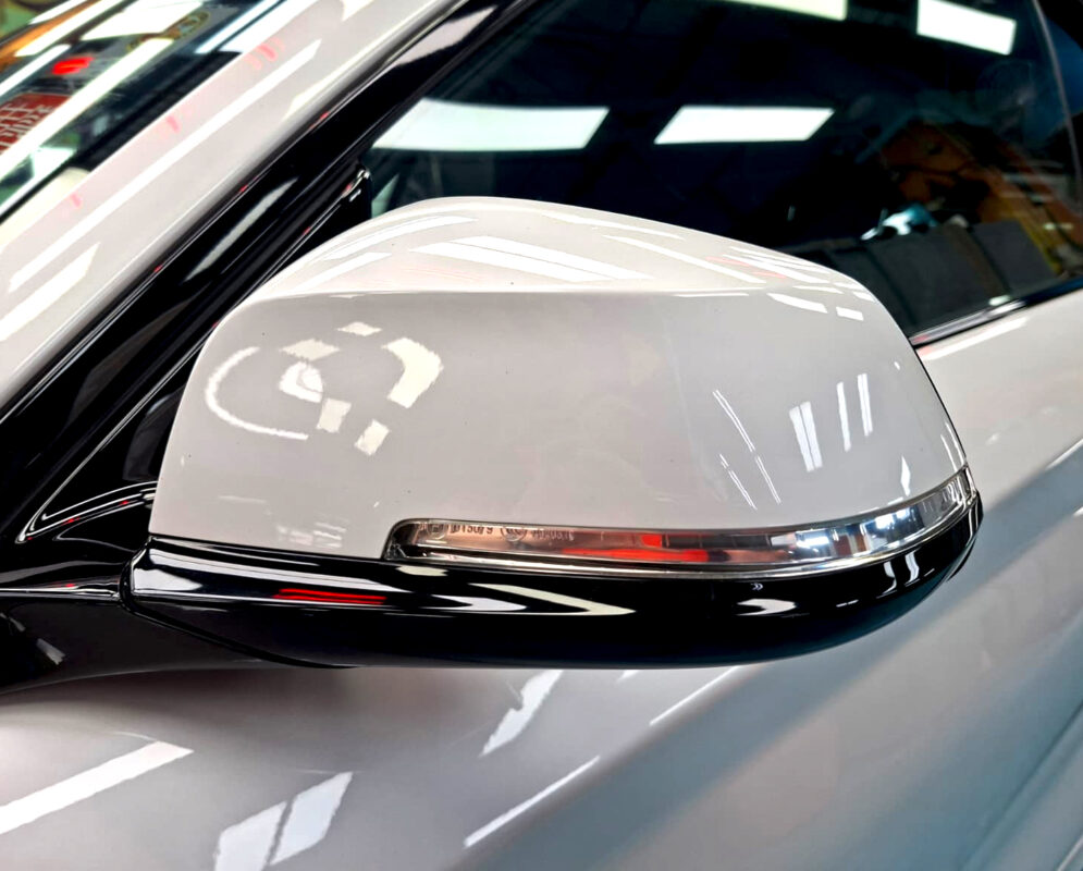 The BMW 2 Series's protected, high-gloss finish.