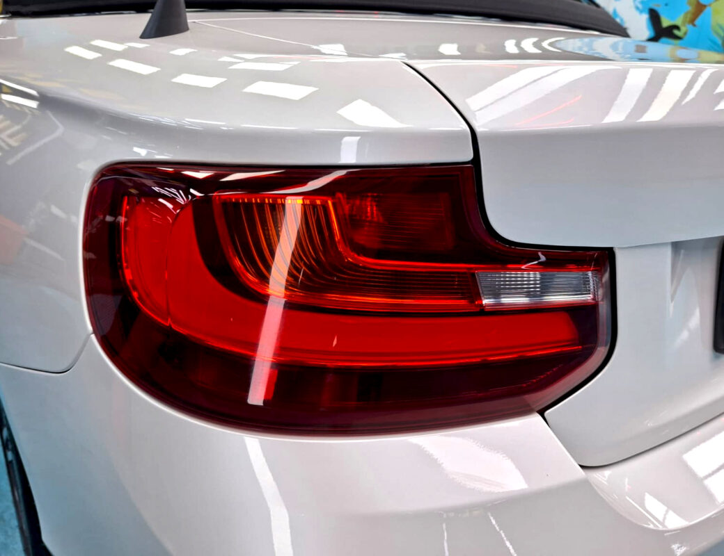 The BMW 2 Series after its ZeTough coating.