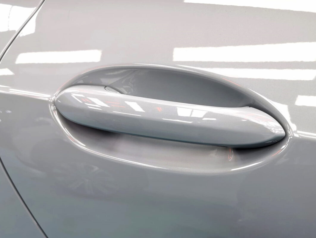 The coated paintwork of the BMW 2 Series, clean and sharp.